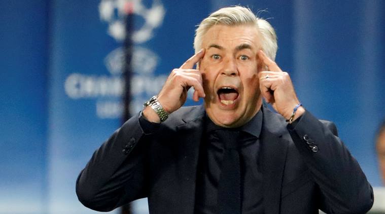 bayern munich, carlo ancelotti, ancelotti, ancelotti sack, bayern sack ancelotti, champions league, psg, paris saint germain, football news, sports news, indian express