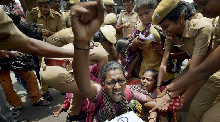 NEET, NEET puducherry, neet tamil nadu, neet admission, neet dalit girl, neet suicide, neet puducherry protest, neet 2017, education news, indian express
