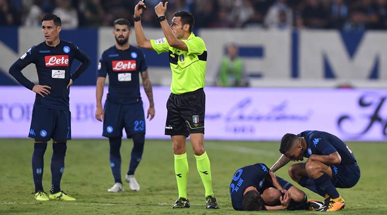 Serie A, Napoli, Arkadiusz Milik, Arkadiusz Milik knee injury, football news, sports news, indian express