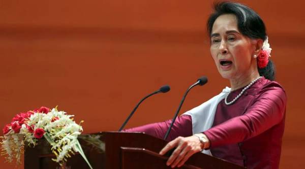 aung san suu kyi, myanmar leader aung san suu kyi, rohingya muslims, rohingya muslims exodus, rakhine, rohingya muslims violence, world news, indian express news