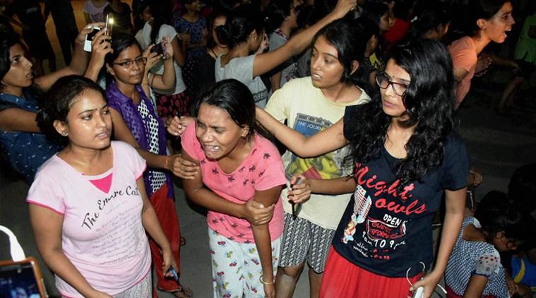 Banaras Hindu University, varanasi, BHU, BHU protest, BHU lathicharge, Benaras Hindu University