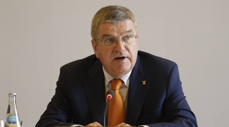 Image result for thomas bach in india
