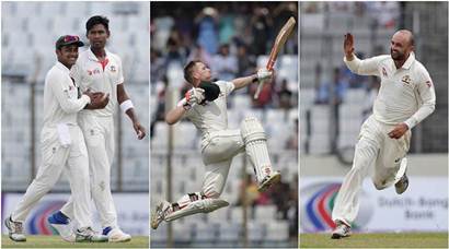 Australia escape series defeat against Bangladesh