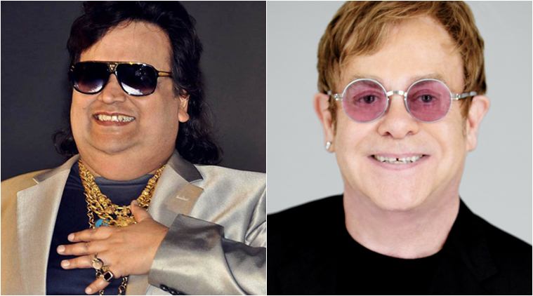 bappi lahiri, elton john, bappi lahiri elton john, kingsman the golden circle