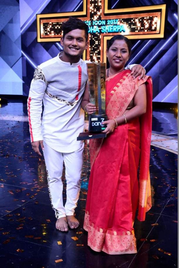 Bir Radha Sherpa, dance plus winner, dance plus 3 winner phots, bir sherpa dance, dance plus finale, dance plus 3 finale photos, who is Bir Radha Sherpa, Bir Radha Sherpa, Prabhudeva, Prabhudeva remo