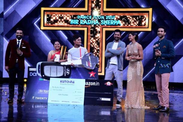 Bir Radha Sherpa, dance plus winner, dance plus 3 winner phots, bir sherpa dance, dance plus finale, dance plus 3 finale photos, who is Bir Radha Sherpa, Bir Radha Sherpa, Prabhudeva, Prabhudeva remo