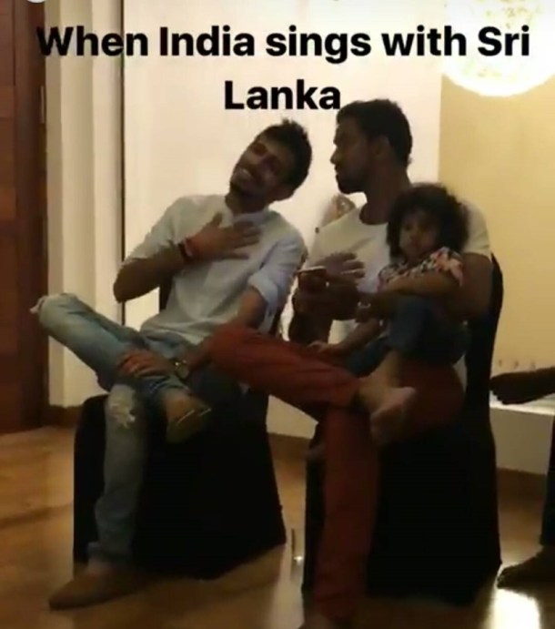 Lasith Malinga hosts India and Sri Lanka team members for dinner, see pics