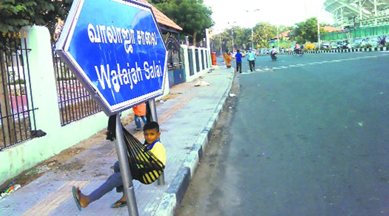 Chepauk, Chennai, Walajah Road End, India vs Australia, sports news, cricket, Indian Express