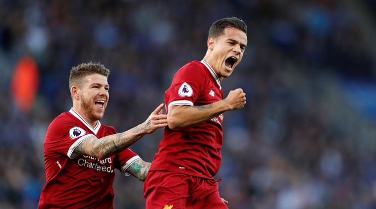 Image result for coutinho vs leicester