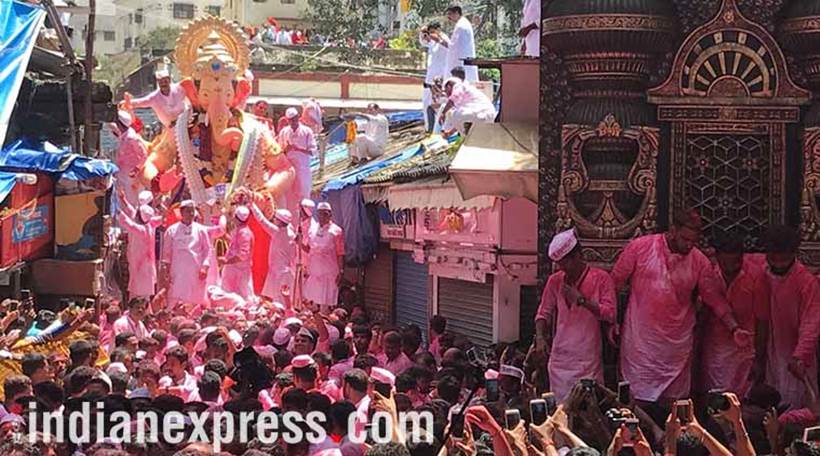 Ganesh Visarjan, Ganpati visarjan, ganesh chaturthi, Ganesh Visarjan 2017 LIVE updates, Ganesh Visarjan updates, ganesh puja updates, ganpati visarjan mumbai 