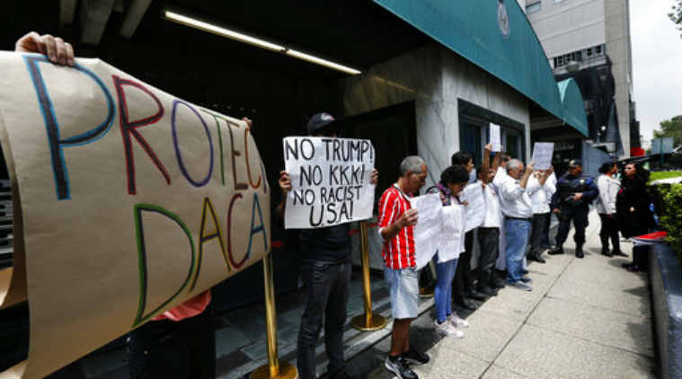 DACA, Trump DACA repeal, tech cos backing DACA, tech cos vs Republicans, Google, Microsoft, Apple, US Congress DACA battle, DACA resolution, Mark Zuckerberg DACA statement, H1B visas, Microsoft Congress plea, tech co visa applications, Silicon Valley loss 