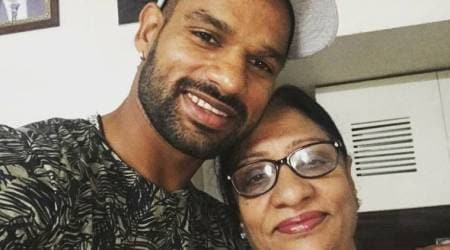 Shikhar Dhawan posts image with his mother, says she is recovering well