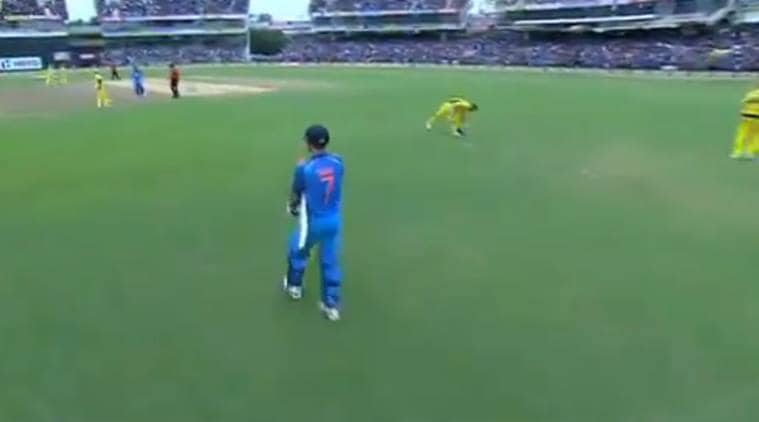 MS Dhoni, Dhoni, Mahendra Singh Dhoni, Dhoni at Chepauk, India vs Australia, Ind vs Aus, Australia tour of India 2017, Cricket news, indian Express