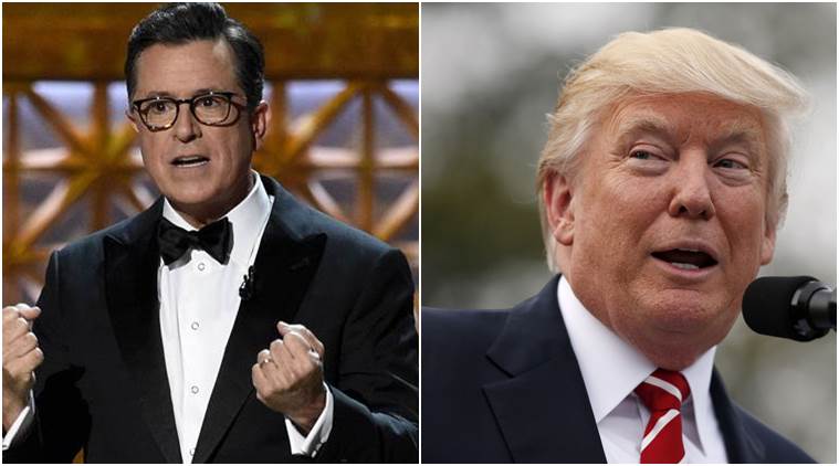 Donald Trump, Emmys, Emmys 2017, Stephen Colbert,Stephen Colbert  pics 