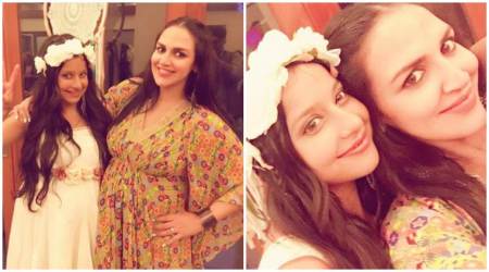 Image result for Esha Deol and husband Bharat Takhtani welcome baby girl