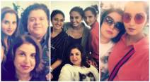 Farah Khan, Sania Mirza, Huma Qureshi, farah sania, farah dubai holiday, farah khan photos