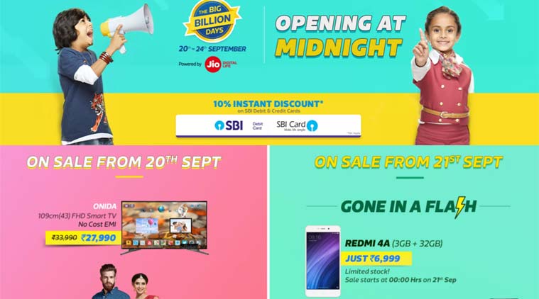Flipkart, Flipkart Big Billion Days, Flipkart Big Billion Days 2017, Flipkart Big Billion Days deals, Big Billion Day Mobile, Samsung Galaxy S7 discount, Apple iPhone 7 discount, Flipkart Big Billion Days mobile 2017, HTC U11 discount, Apple iPhone discount
