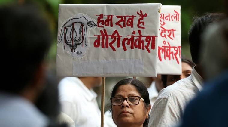 Gauri Lankesh, CPM, journalist murder, Sanatan Sanstha, Sudhakar Reddy, Dabholkar murder, Pansare, India news, Indian Express