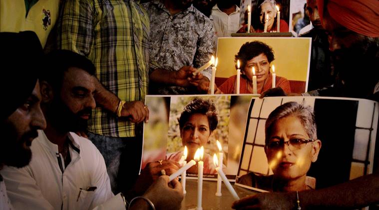  Gauri Lankesh, Gauri Lankesh murder, Gauri Lankesh Patrike, Vernacular press, journalist murder, English journalism, Siddaramaiah, Indian Express