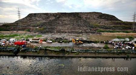 Landfill site collapse: Here’s what happened at Delhi’s Ghazipur