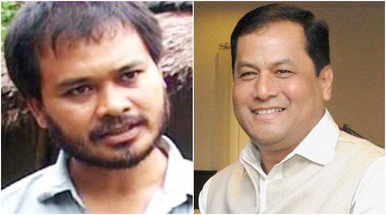 Akhil gogoi, Sarbananda Sonowal, KMSS, Sedition charges, akhil gogoi, Krishak Mukti Sangram Samiti, akhil gogoi in jail, assam news
