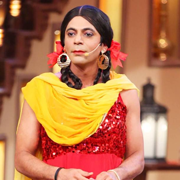 sunil grover, sunil grover as billa sharabi, sunil grover gutthi