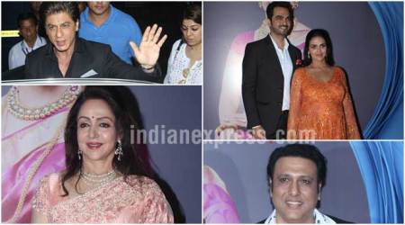Shah Rukh Khan, Esha Deol and other guests at Hema Malini’s Indo-Georgian Dance Fusion
