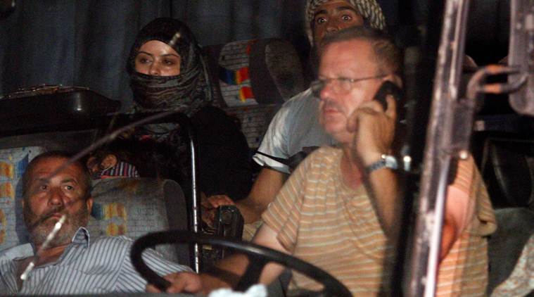 Islamic State, Syria, Islamic State Syria, Syria convoy, Islamic State Syria convoy, world news, indian express news
