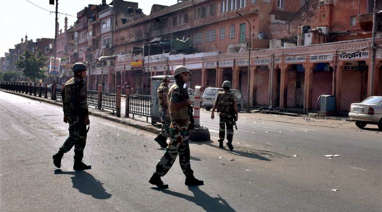 jaipur violence, ramganj violence, ramganj, jaipur curfew, ramganj curfew, rajasthan violence, india news,