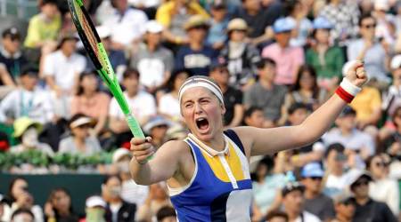 Jelena Ostapenko downs Garbine Muguruza 1-6, 6-3, 6-2 to reach Wuhan Open semis
