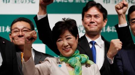 Tokyo Governor Koike’s new party gains traction ahead of general election-polls