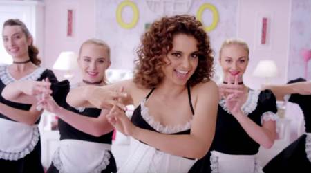 Simran song Single Rehne De: Kangana Ranaut becomes the queen of single ladies with this track. Watch video