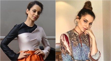 Simran promotions: Kangana Ranaut strikes a balance with futuristic and Oriental fashion