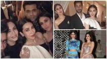 Kareena kapoor, karisma kapoor, Ambani’s dinner party, Ambani’s dinner party photos, Inside pics of Ambani party, Jhanvi Kapoor, karan johar