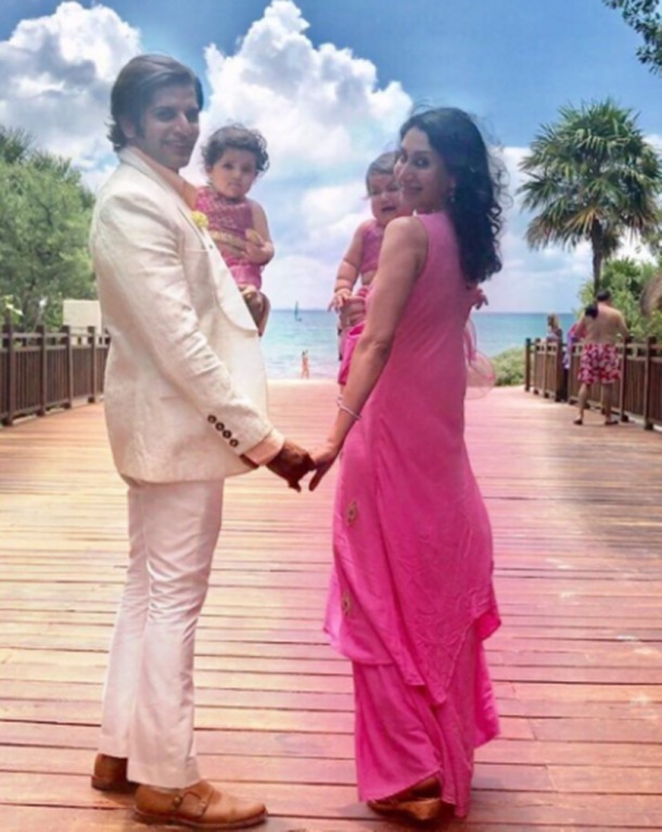 Karanvir Bohra, Karanvir Bohra daughters, Karanvir Bohra twins, Karanvir Bohra twins photos, Vienna Bohra, Raya Bella Bohra, Teejay Sidhu