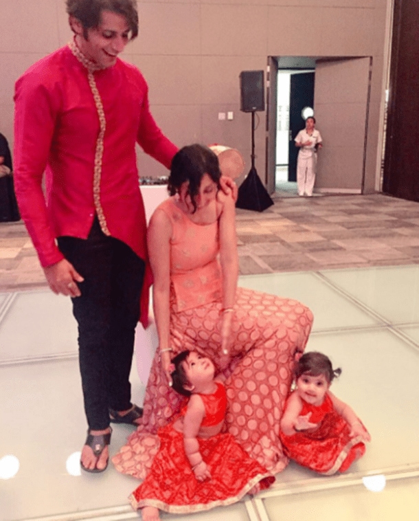 Karanvir Bohra, Karanvir Bohra daughters, Karanvir Bohra twins, Karanvir Bohra twins photos, Vienna Bohra, Raya Bella Bohra, Teejay Sidhu