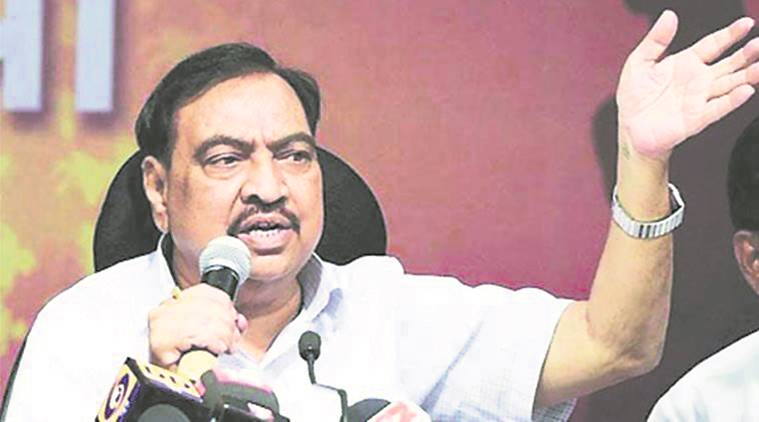 eknath khadse news, anjali damania news, india news, indian express news