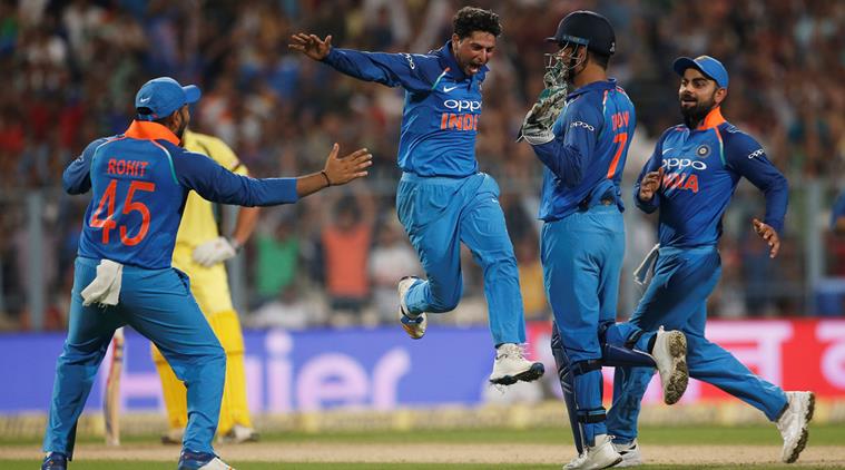 Kuldeep Yadav, Kuldeep, Harbhajan Singh, India vs Australia, Ind vs Aus, Australia tour of India 2017, Cricket news, Indian Express