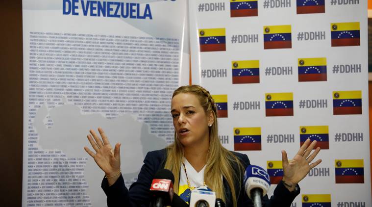 Venezuela, Lilian Tintori, Leopoldo Lopez wife, Venezuela Opposition leader cash