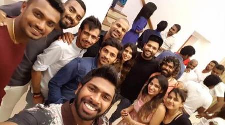 Lasith Malinga hosts dinner for Indian cricket team, see pics