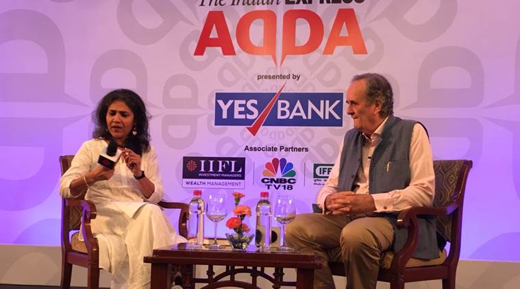Mark Tully, BBC journalist Mark Tully, Mark Tully Express Adda, Mark Tully Indian Express, india news, indian express