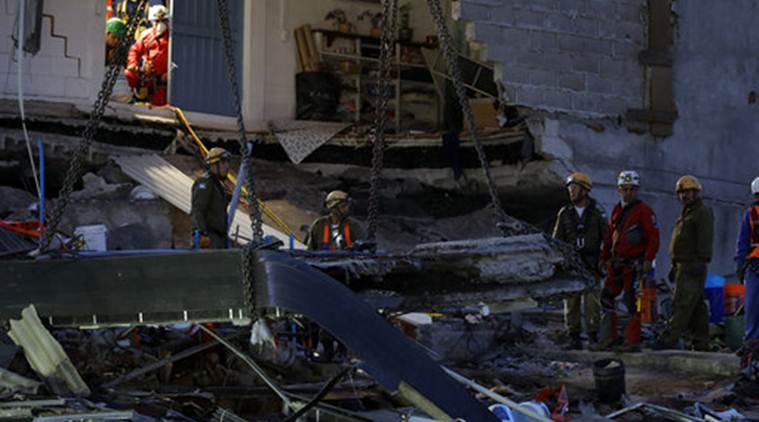 Mexico Earth Quake, Mexico City Earthquake, Mexico Quake, Mexico City Quake, Earthquake Mexico, Earthquake Mexico City, World News, Latest World News, Indian Express, Indian Express News