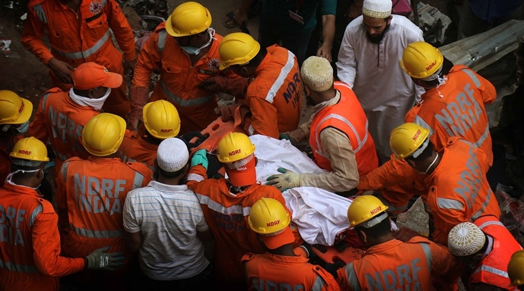 Saifee Burhani Upliftment Trust, Hussaini building collapse, mumbai Hussaini building, indian express, mumbai news, MHADA, mumbai fire safety, mumbai buildings fire
