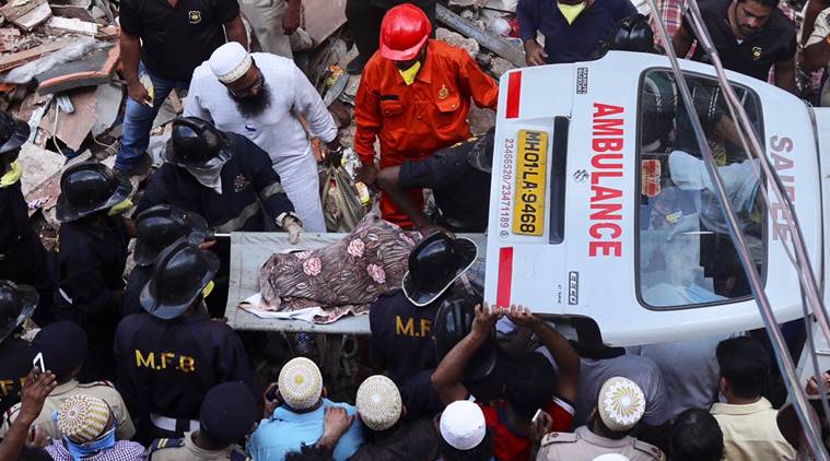 Mumbai building collapse, Mumbai building collapse death toll, Husaini building collapse, building collapse news