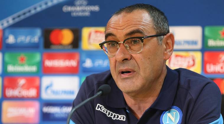 Napoli Manager Maurizio Sarri Opposes Reducing Serie A Size The Indian Express 