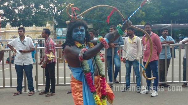 Dussehra, Dasara, Mysuru Dasara, Dasara Mysuru, Mysuru Dussehra celebrations, Karnataka Dussehra celebrations, Mysuru palace, India news, Indian Express