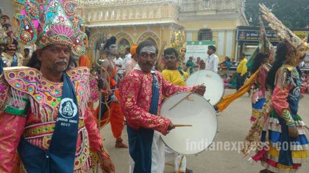 Dussehra, Dasara, Mysuru Dasara, Dasara Mysuru, Mysuru Dussehra celebrations, Karnataka Dussehra celebrations, Mysuru palace, India news, Indian Express