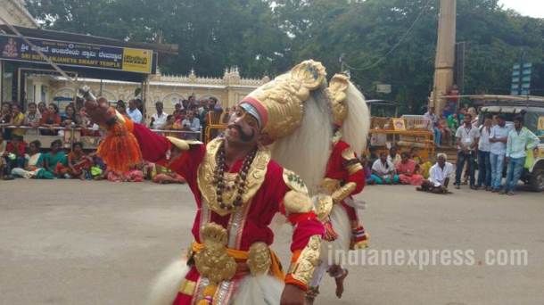 Dussehra, Dasara, Mysuru Dasara, Dasara Mysuru, Mysuru Dussehra celebrations, Karnataka Dussehra celebrations, Mysuru palace, India news, Indian Express