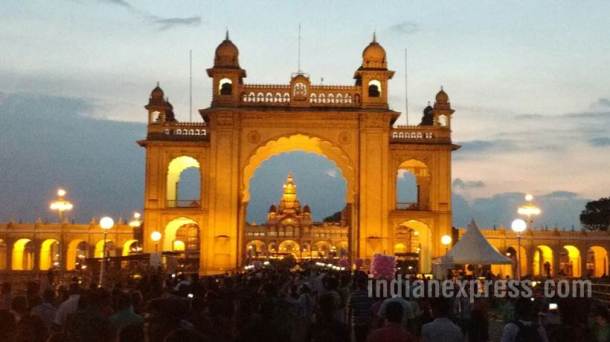 Dussehra, Dasara, Mysuru Dasara, Dasara Mysuru, Mysuru Dussehra celebrations, Karnataka Dussehra celebrations, Mysuru palace, India news, Indian Express