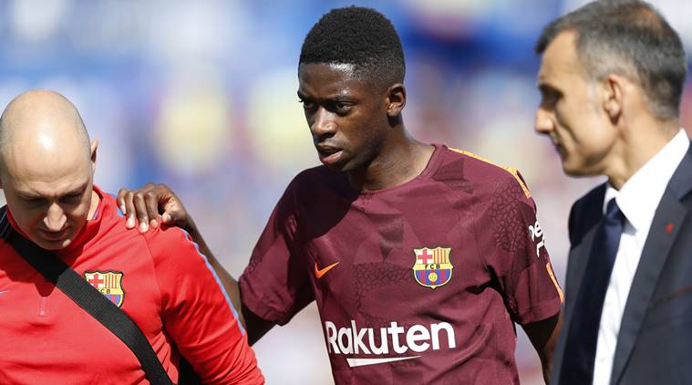 Ousmane Dembele, La Liga, Ousmane Dembele injury, Barcelona, sports news, football, Indian Express